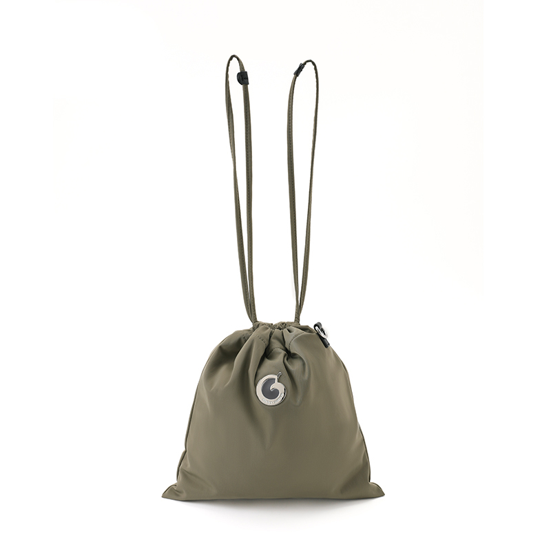 309-绿色-正面1 Drawstring Bag - Image 1