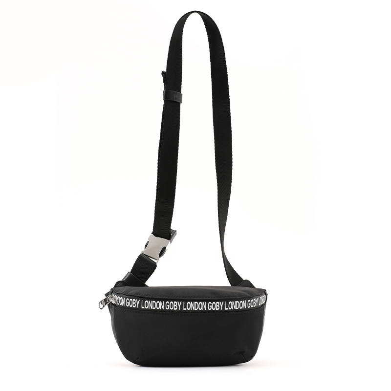 黑色-正面2 Bum Bag - Image 1